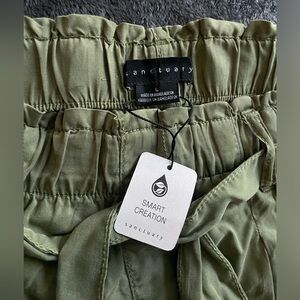 NWT: SANCTUARY Silky Shorts From Nordstrom’s Two pairs Blue sz M Grn sz L